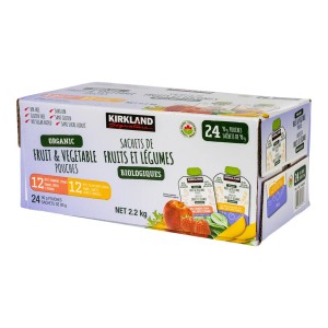Kirkland Signature Organic Fruit and Vegtable Snack